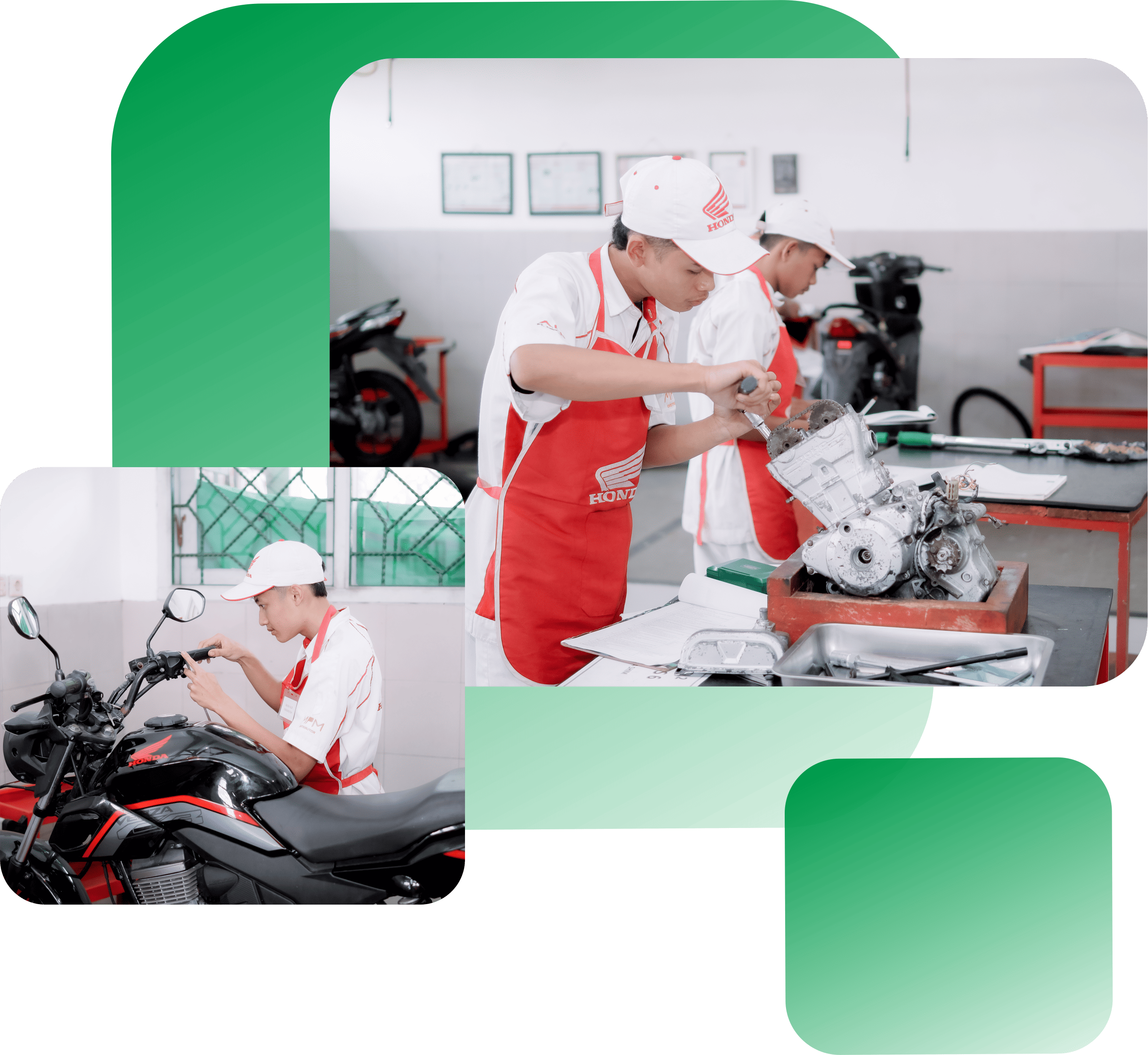 Teknik Sepeda Motor SMK Islam Krembung